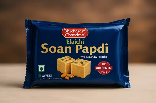 Bhikharam Chandmal Soan papdi 200gm(Pack of 1)